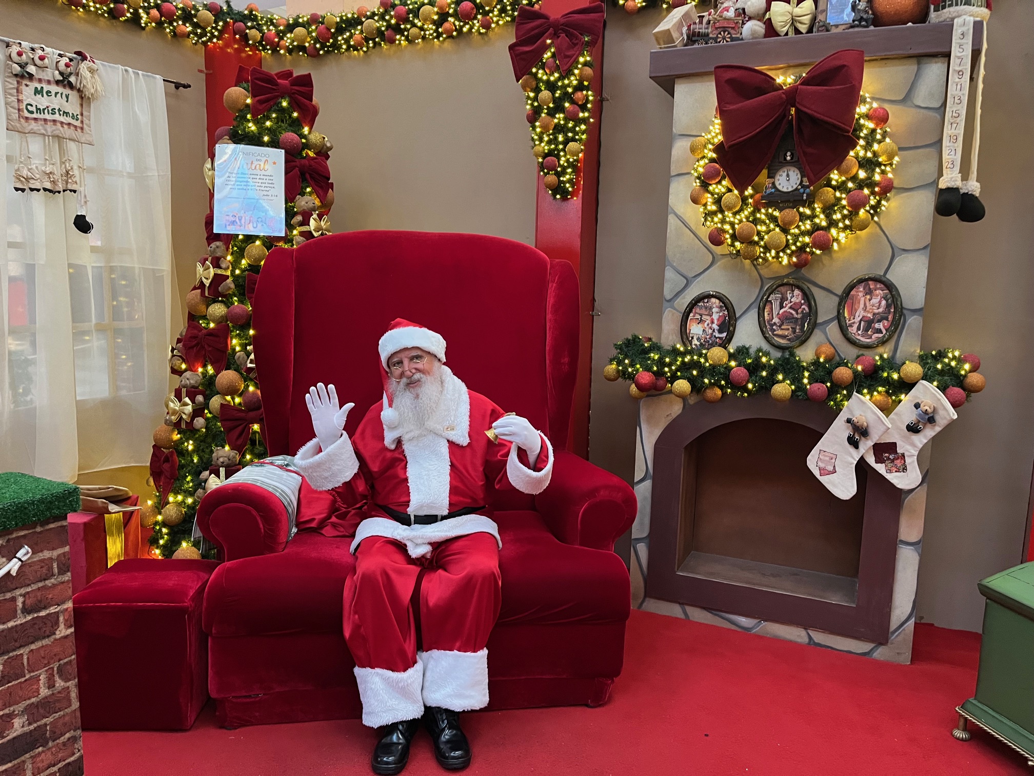 Horário Papai Noel 2025